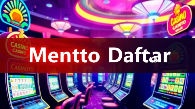 Mentoto daftar promotes trusted Indonesian slot and togel sites with high RTP and secure transactions.