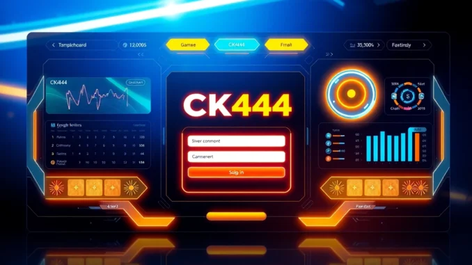 idow Navigate your ck444 login effortlessly on a vibrant, user-friendly online gaming platform with modern graphics and smooth interface.