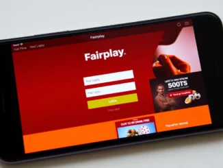 Fairplay login interface on mobile device highlighting easy sign-in process in vibrant colors for seamless sports betting access