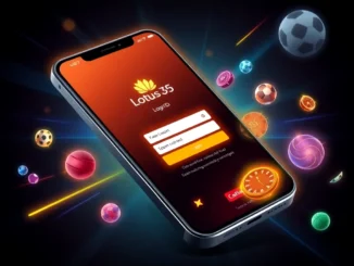 Secure Lotus365 ID login interface showcasing sports betting and casino options, designed for user engagement and ease of use.