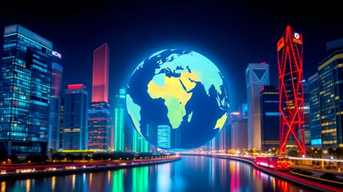 Map showcasing crypto-friendly countries worldwide with vibrant highlights for investor guidance and relocation insights.
