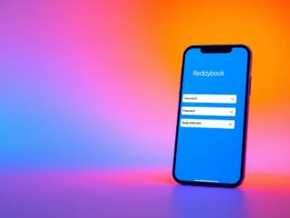Reddybook login screen showing user credentials entry on a clean, user-friendly platform, emphasizing secure access and simplicity for users.