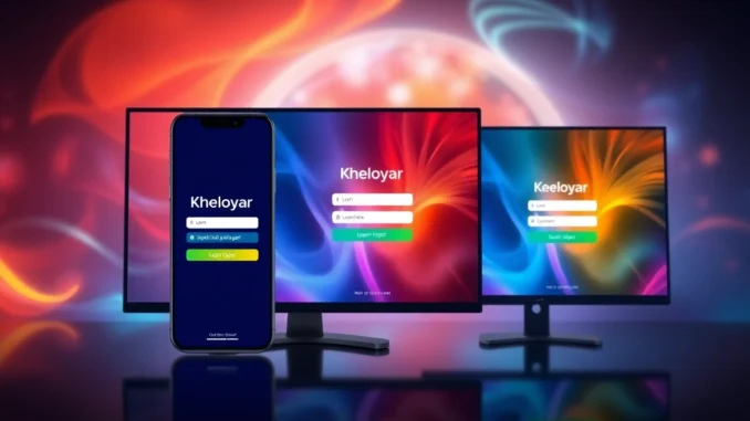 37ug Kheloyar login page with user-friendly interface and secure login process for Indian bettors