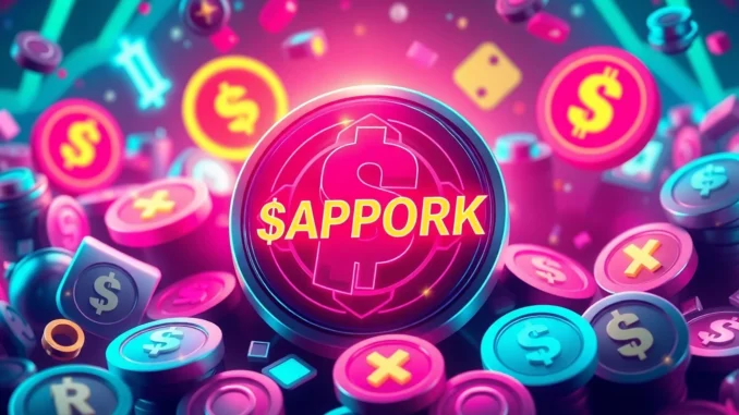 4d21 Active traders engaging with APORK Token in GambleFi games on a multi-chain blockchain platform