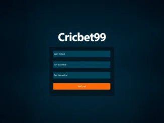 Cricket betting platform Cricbet99 login page showcasing user login fields with engaging