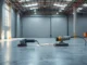 Professional team performing floor preparation in Birmingham to ensure durable flooring installation